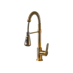 Elegant Golden Kitchen Faucet